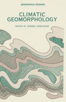 Climatic Geomorphology