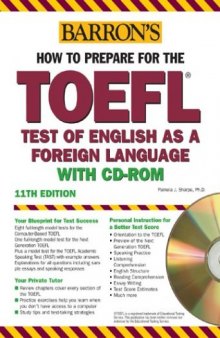 Barron's How to prepare for the TOEFL