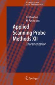 Applied Scanning Probe Methods XII: Characterization
