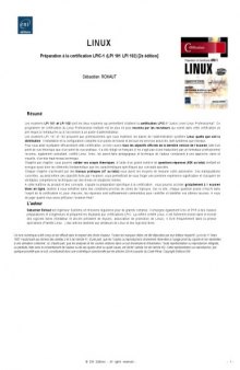 Préparation à la certification LPIC-1 : Linux