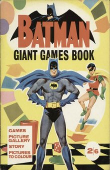 Batman Giant Games Book