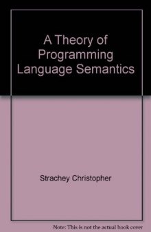 A theory of programming language semantics, part B