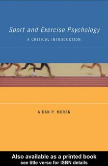 Sport and exercise psychology : a critical introduction