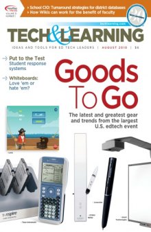 Tech & Learning (Aug 2010, Vol. 31, No. 1)  