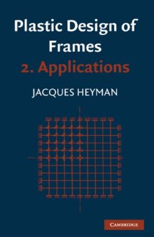 Plastic Design of Frames : Applications