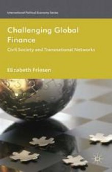 Challenging Global Finance: Civil Society and Transnational Networks
