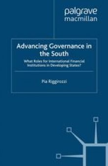 Advancing Governance in the South: What Roles for International Financial Institutions in Developing States?