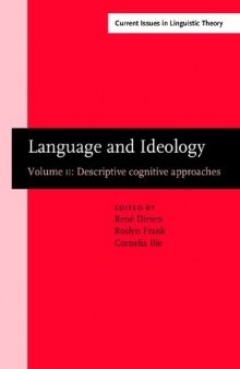 Language and Ideology, Vol. 2: Descriptive Cognitive Approaches