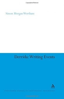 Derrida : writing events