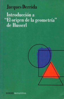 Introducción a ''El origen de la geometría'' de Husserl