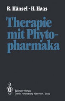 Therapie mit Phytopharmaka: Korrigierter Nachdruck
