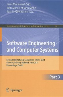 Software Engineering and Computer Systems: Second International Conference, ICSECS 2011, Kuantan, Pahang, Malaysia, June 27-29, 2011, Proceedings, Part III