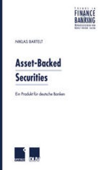 Asset-Backed Securities: Ein Produkt fur deutsche Banken