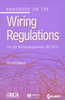 Handbook on the Wiring Regulations The IEE Wiring Regulations