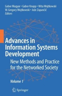 Advances in Information Systems Development: Volume 1