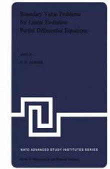 Boundary Value Problems for Linear Evolution Partial Differential Equations: Proceedings of the NATO Advanced Study Institute held in Liège, Belgium, September 6–17, 1976