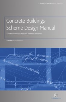 Concrete buildings scheme design manual