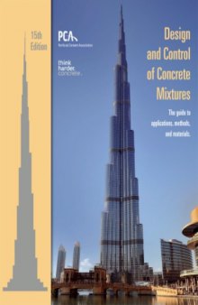 Design and Control of Concrete Mixtures