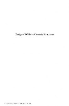 Design of Offshore Concrete Structures