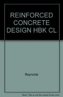 REINFORCED CONCRETE DESIGN HBK CL