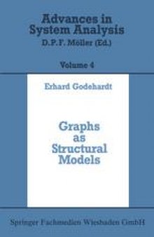 Graphs as Structural Models: The Application of Graphs and Multigraphs in Cluster Analysis