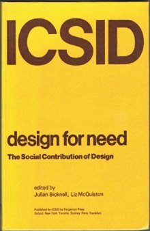 Design for Need. The Social Contribution of Design