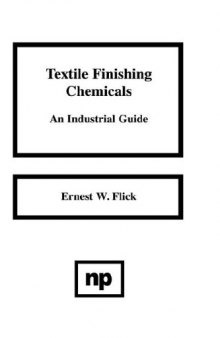 Textile finishing chemicals: an industrial guide