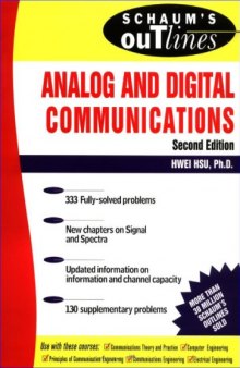 Analog and Digital Communcations (Theory and Problems of) [Schaum's Outlines]