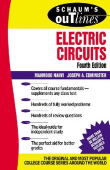 eBook Schaum s Outlines - Theory And Problems Of Electric Circuits