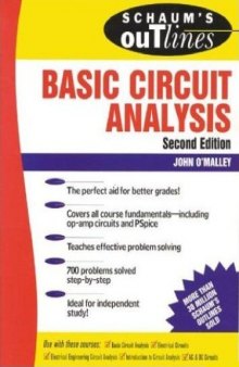 Schaum's outline of theory and problems of basic circuit analysis