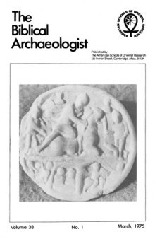 The Biblical Archaeologist - Vol.38, N.1 