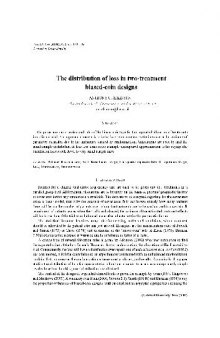 The distribution of loss in two-treatment biased-coin designs