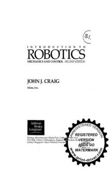 Introduction to Robotics: Mechanics and Control (2nd Edition)