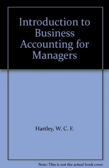 An Introduction to Business Accounting for Managers