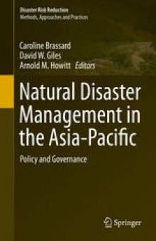 Natural Disaster Management in the Asia-Pacific: Policy and Governance