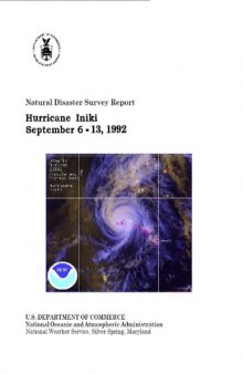 Natural Disaster Survey Report Hurricane Iniki