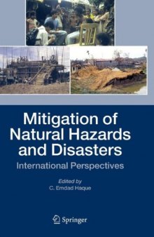 Mitigation of Natural Hazards and Disasters: International Perspectives