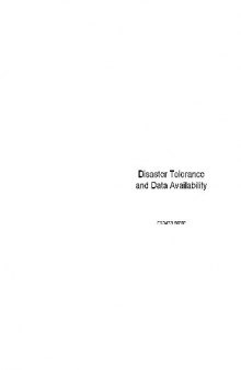 Hp Disaster Tolerance And Data Availability Training Lab Guide