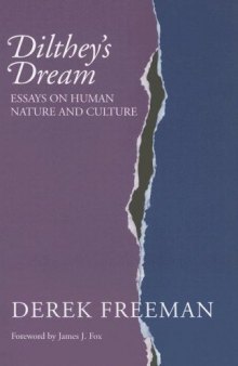 Dilthey's Dream: Essays on Human Nature and Culture