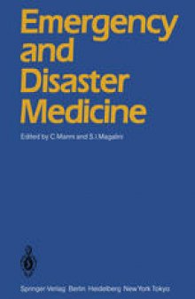 Emergency and Disaster Medicine: Proceedings of the Third World Congress Rome, May 24–27, 1983