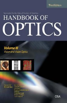Handbook of Optics; 3rd Edition 2010 Vol III