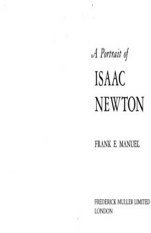 A portrait of Isaac Newton