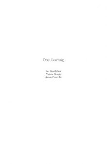 Deep Learning [draft of March 30, 2015]