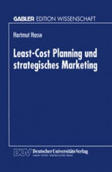Least-Cost Planning und strategisches Marketing