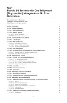 Compr. Heterocyclic Chem. III Vol.12 Five- and Six-membered Fused Systems with Bridgehead Heteroatoms