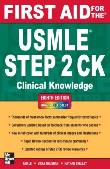First Aid for the USMLE Step 2 CK Clinical Knowledge