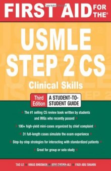 First Aid for the USMLE Step 2 CS, 