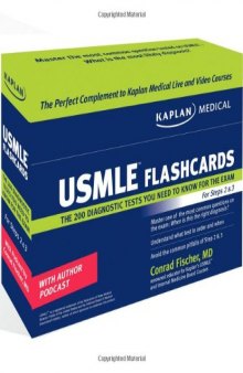 Kaplan Medical USMLE Diagnostic Test Flashcards: The 200 Diagnostic Test Questions You Need to Know for the Exam for Steps 2 & 3