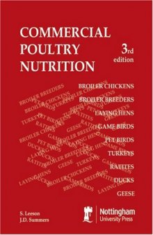 Commercial Poultry Nutrition: 3rd Edition