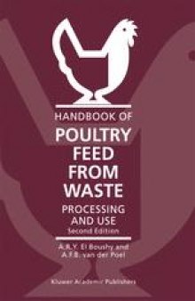 Handbook of Poultry Feed from Waste: Processing and Use